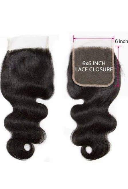 6x6 Lace closure